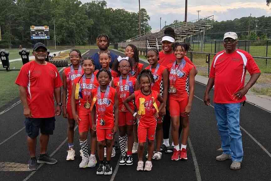 Pine Bluff track club will send 12 people to national Amateur Athletic Union Junior Olympics