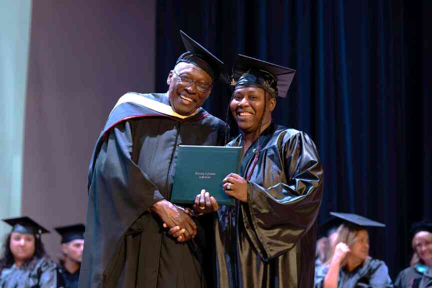 UAM-McGehee applauds graduates, honors Ware