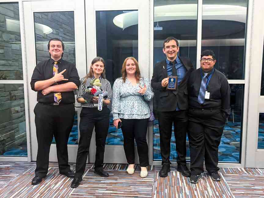 Recent UAM graduate recognized for work with college band fraternity