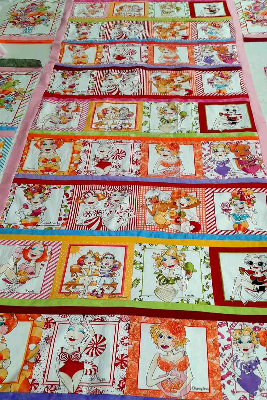 Quilt club holds August meeting
