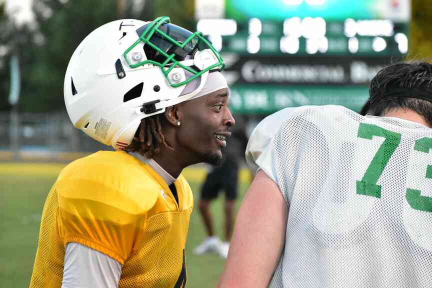 2 UAM transfers team up for 2 touchdown passes in open scrimmage