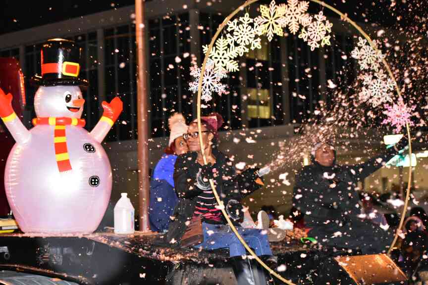 Downtown Christmas parade