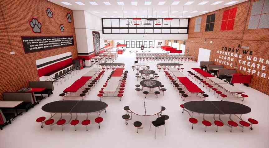 White Hall cafeteria to get upgrades in ’26