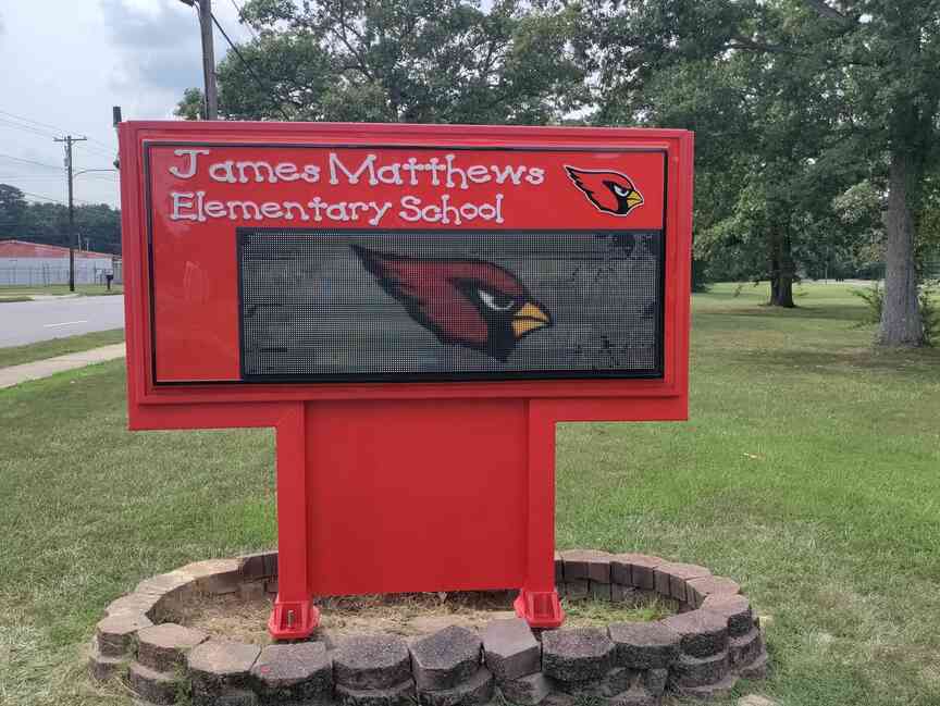 James Matthews Elementary principal eyes letter grade progress