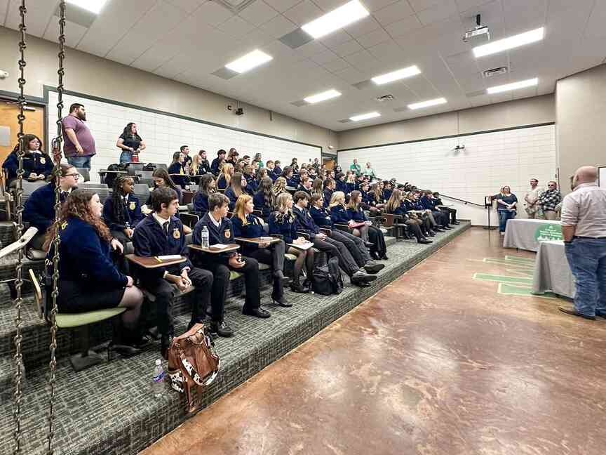 University of Arkansas at Monticello hosts competition for FFA members