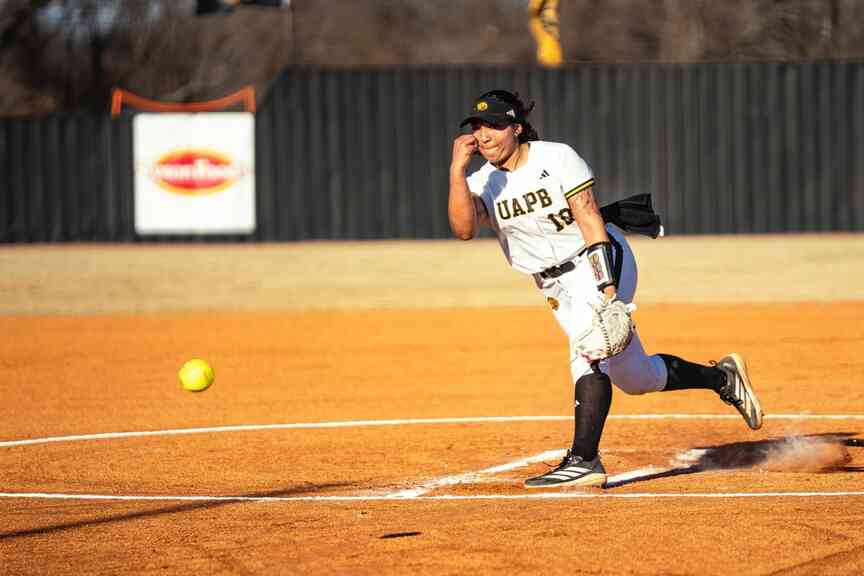 Darkness delays UAPB softball game