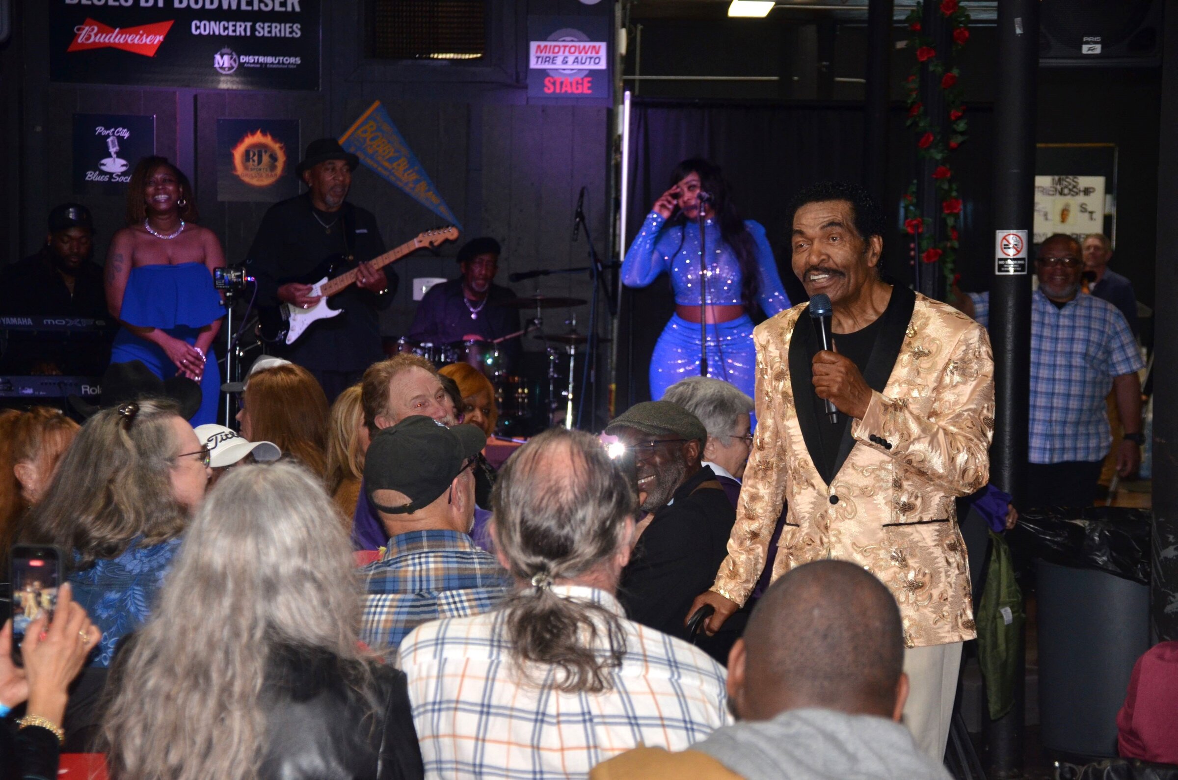 Bluesman Bobby Rush plays at RJ’s