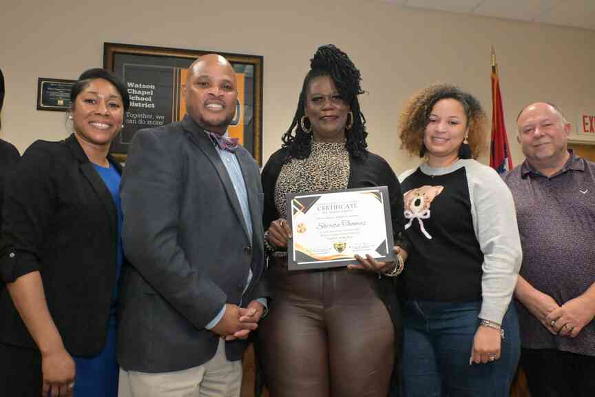 Watson Chapel School District names Sherita Thomas its Teacher of the Year